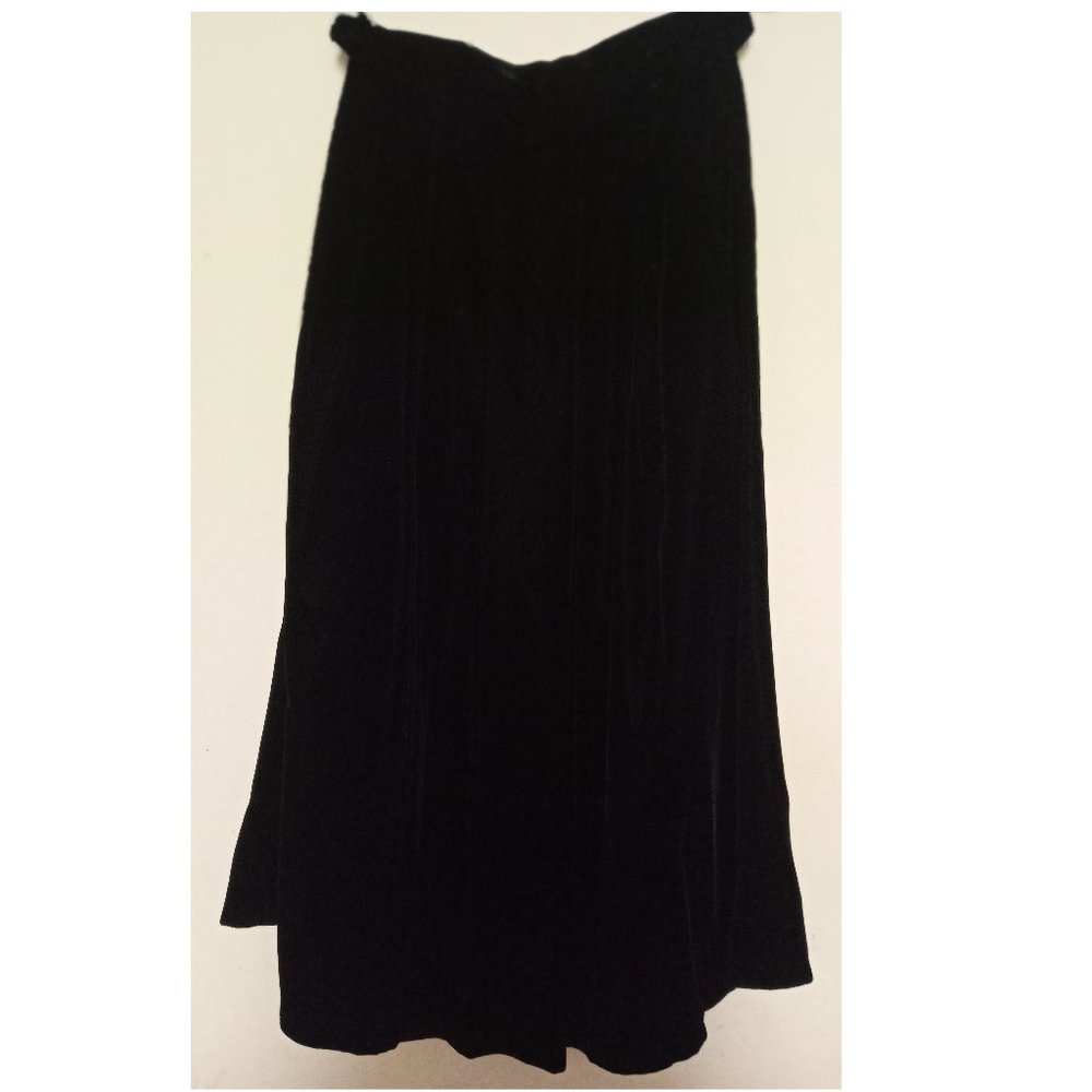 Talbot's Vintage Velvet Midi Skirt - Goth, Retro